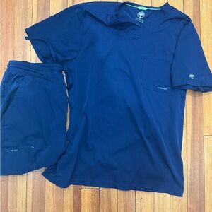 HH Works Navy Scrub Pants
